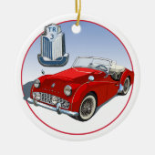 Triumph TR3B-Ornament Keramisch Ornament (Voorkant)