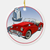 Triumph TR3B-Ornament Keramisch Ornament (Achterkant)