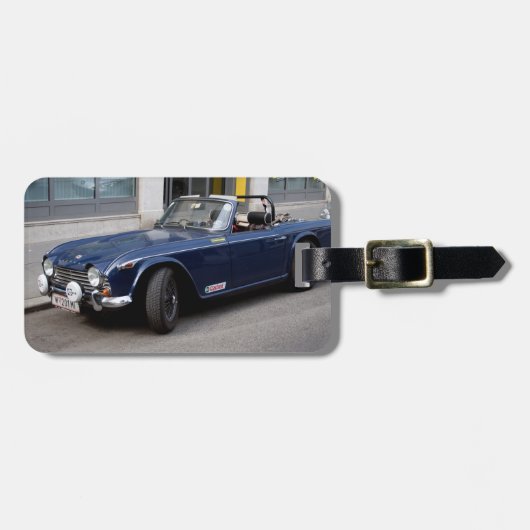 Triumph TR4 A Bagagelabel (Voorkant horizontaal)