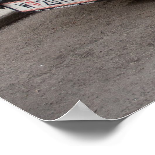 Triumph TR4 A Poster (Hoek)