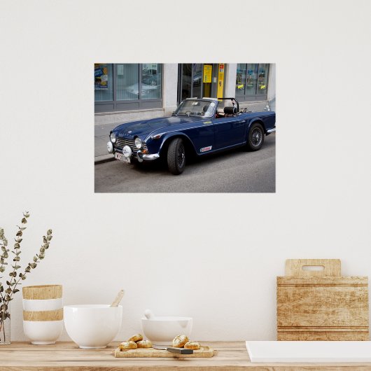Triumph TR4 A Poster (Keuken)