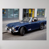 Triumph TR4 A Poster (Voorkant)