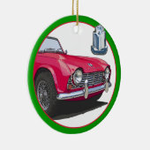 Triumph TR4-Ornament Keramisch Ornament (Rechts)