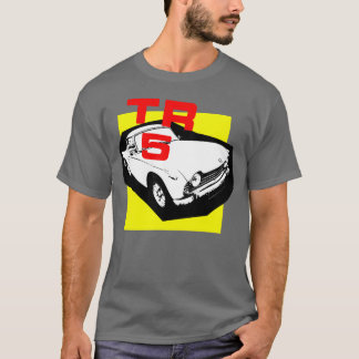 Triumph TR5 klassieke vet retro T-shirt