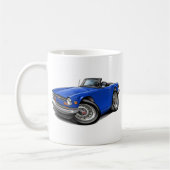 Triumph TR6 Blue Car Koffiemok (Links)