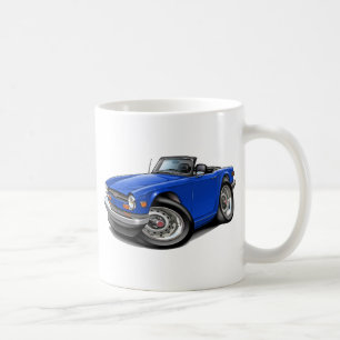 Triumph TR6 Blue Car Koffiemok