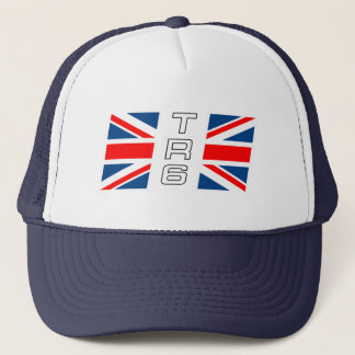 Triumph TR6 Flag Decal Trucker Pet