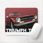 Triumph TR6 Mouse mat Muismat (Met muis)