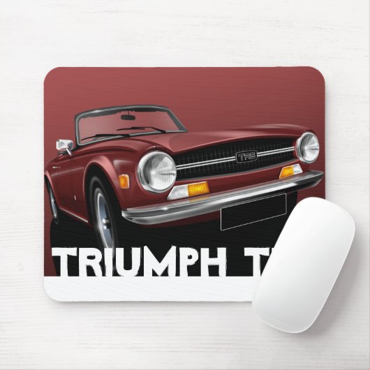 Triumph TR6 Mouse mat Muismat (Met muis)