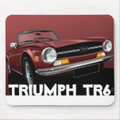 Triumph TR6 Mouse mat Muismat (Voorkant)