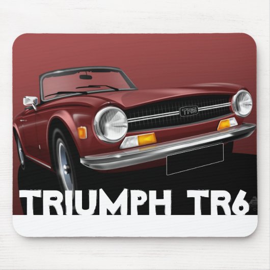 Triumph TR6 Mouse mat Muismat (Voorkant)