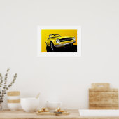 Triumph TR6 Poster (Keuken)