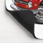 Triumph TR6 Red Car Muismat (Hoek)