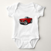 Triumph TR6 Red Car Romper (Voorkant)