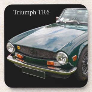 Triumph TR6 sportwagen Bier Onderzetter