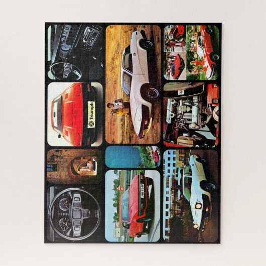 Triumph TR7 European Brochure Puzzle Legpuzzel (Verticaal)