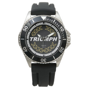 Triumph TR7 Laurel Wreath Watch Horloge