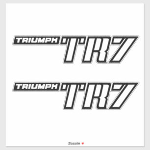 Triumph TR7 Logo - Vroege auto's Sticker