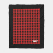 Triumph TR7 - Red Tartan / Pset Fleece Deken (Voorkant)
