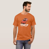 Triumph TR7 Red with white T-shirt (Voorkant volledig)