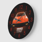 Triumph TR7 - Rood Grote Klok (Hoek)