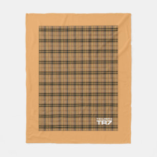 Triumph TR7 - Tan Tartan / Pset Fleece Deken