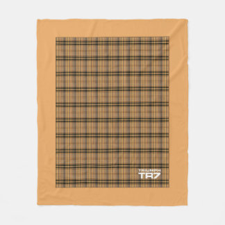 Triumph TR7 - Tan Tartan / Pset Fleece Deken