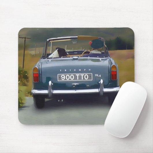 Triumph TR 4 Mouse mat Muismat (Met muis)