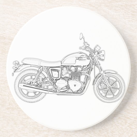  Triumph  Zandsteen Onderzetter (Voorkant)