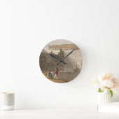 Triumphal Arch, Tripoli, bord 4 van 'A Narrative' Ronde Klok (Huis)