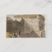Triumphal Arch, Tripoli, bord 4 van 'A Narrative' Visitekaartje (Achterkant)