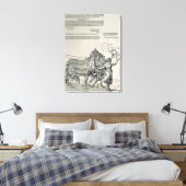 Triumphal Chariot of Emperor Maximilian I Canvas Afdruk (Insitu (Slaapkamer))