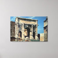 Triumphale Arch van Septimius Severus, gewijd aan