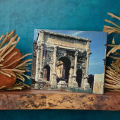 Triumphale Arch van Septimius Severus, gewijd aan Fotoplaat (Zijkant)