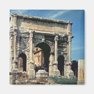 Triumphale Arch van Septimius Severus, gewijd aan Magneet