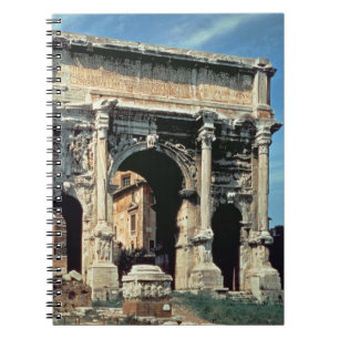 Triumphale Arch van Septimius Severus, gewijd aan Notitieboek