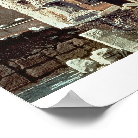 Triumphale Arch van Septimius Severus, gewijd aan Poster (Hoek)