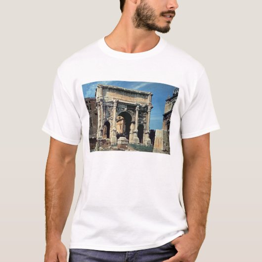 Triumphale Arch van Septimius Severus, gewijd aan T-shirt (Voorkant)