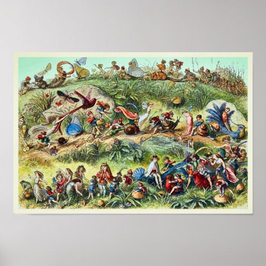 Triumphale March of the Elf King Poster (Voorkant)