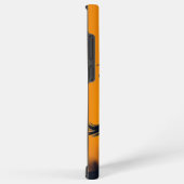 "Triumphant Charge: A Silhouette at Dawn" Telefoon Samsung Galaxy Hoesje (Rechterkant)