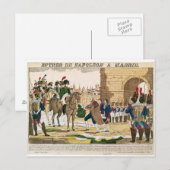Triumphant Entry the French in Madrid Briefkaart (Voorkant / Achterkant)