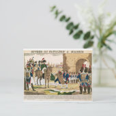Triumphant Entry the French in Madrid Briefkaart (Staand voorkant)