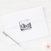 Triumphant Entry the Royal Troops Vierkante Sticker (Envelop)