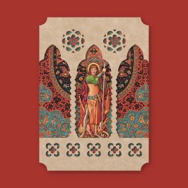Triumphant Saint George Card Kaart
