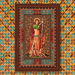 Triumphant Saint George Poster