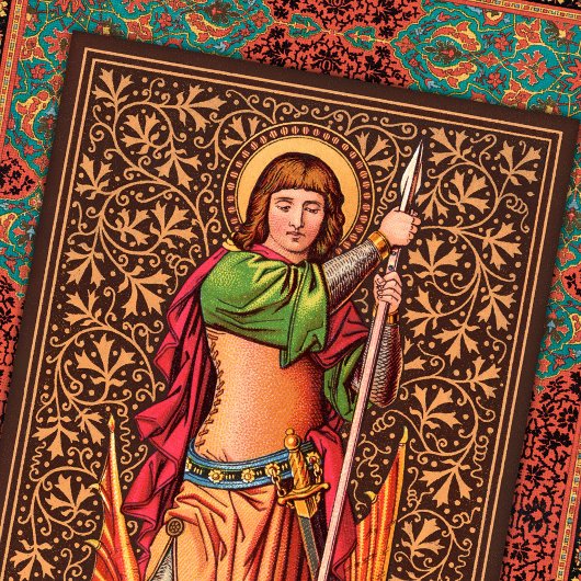 Triumphant Saint George Poster