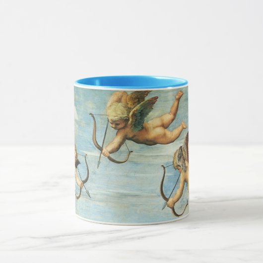 Triumphf van Galatea engelen detail door Raphael S Mok (Midden)