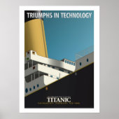 TRIUMPHS IN TECHNOLOGIE - RMS Titanic Poster (Voorkant)