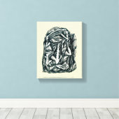 Triumviraat Canvas Afdruk (Insitu (Houten vloer))