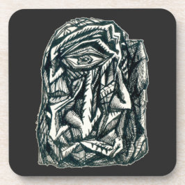 Triumviraat, inkttekening bier onderzetter